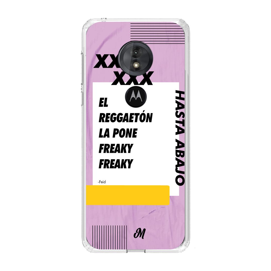 Case para Motorola G6 play Freaky freaky morado - Mandala Cases