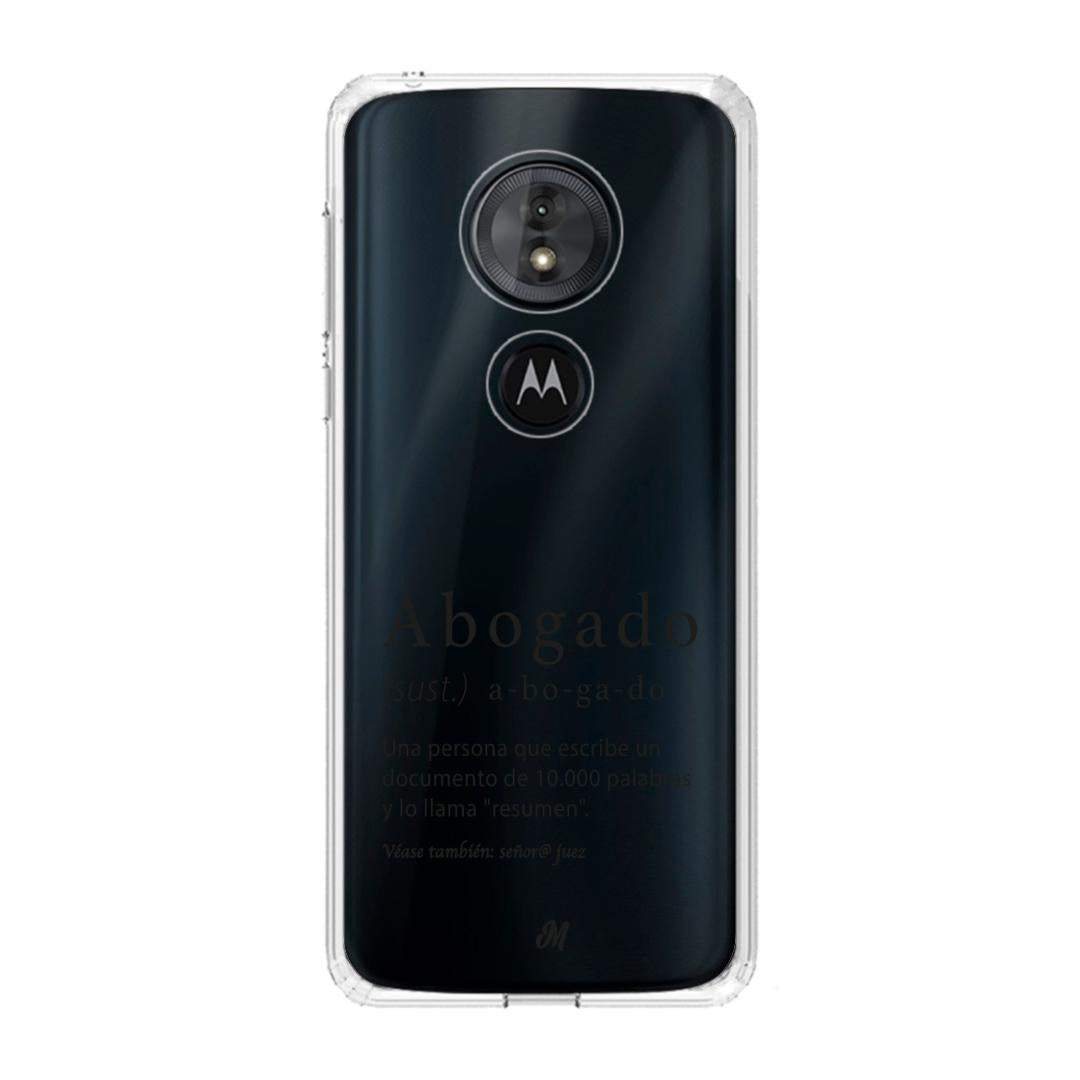 Case para Motorola G6 play Abogado - Mandala Cases