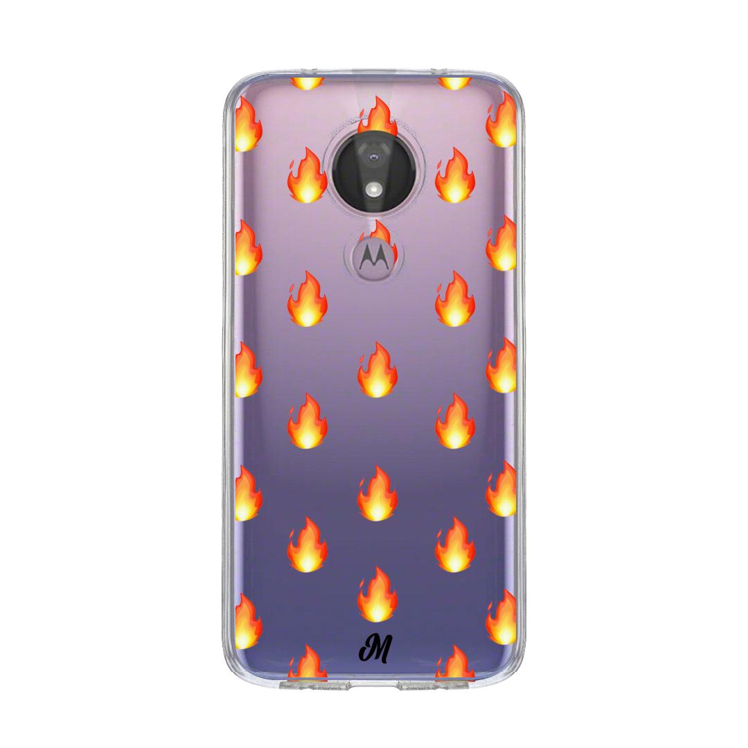 Case para Motorola G7 power Fuego - Mandala Cases
