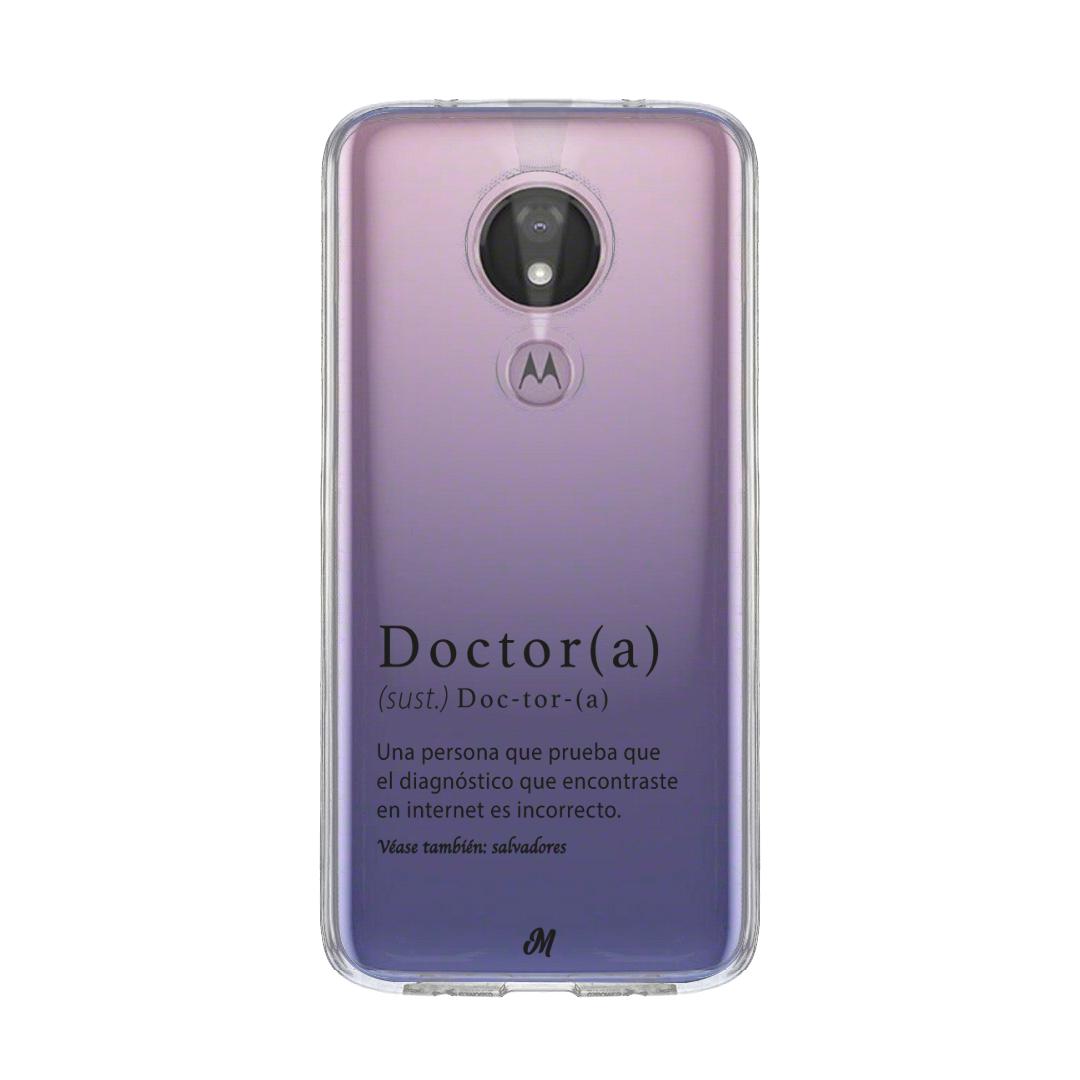 Case para Motorola G7 power Doctor - Mandala Cases