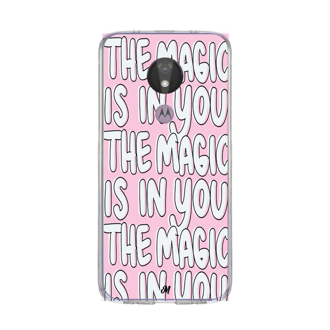 Case para Motorola G7 power The magic - Mandala Cases
