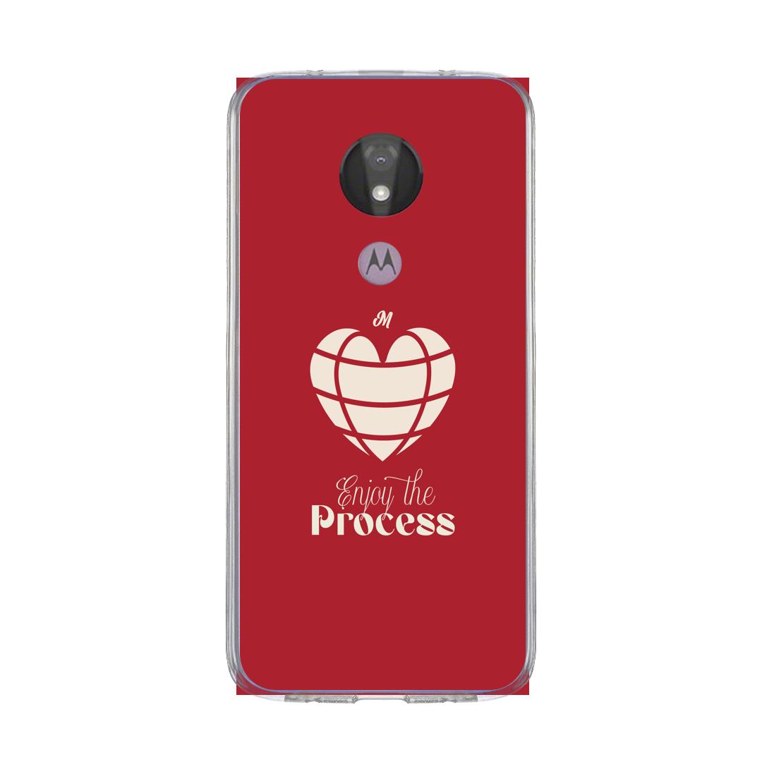 Cases para Motorola G7 power ENJOY THE PROCESS - Mandala Cases