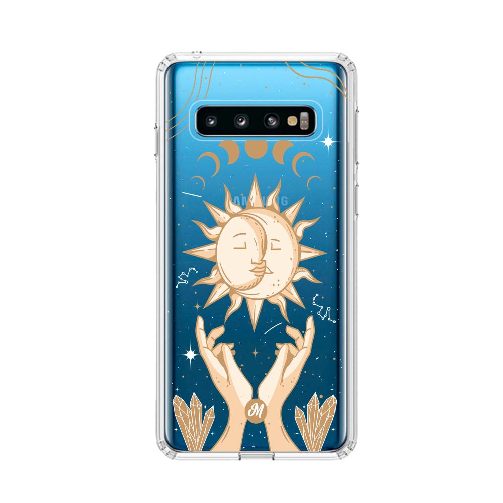 Cases para Samsung S10 Energía de Sol y luna  - Mandala Cases