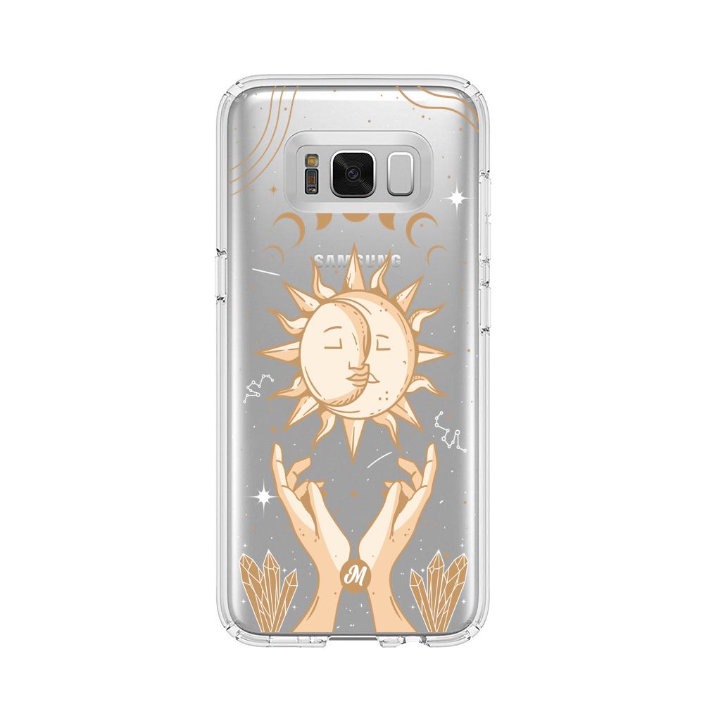Cases para Samsung s8 Plus Energía de Sol y luna  - Mandala Cases