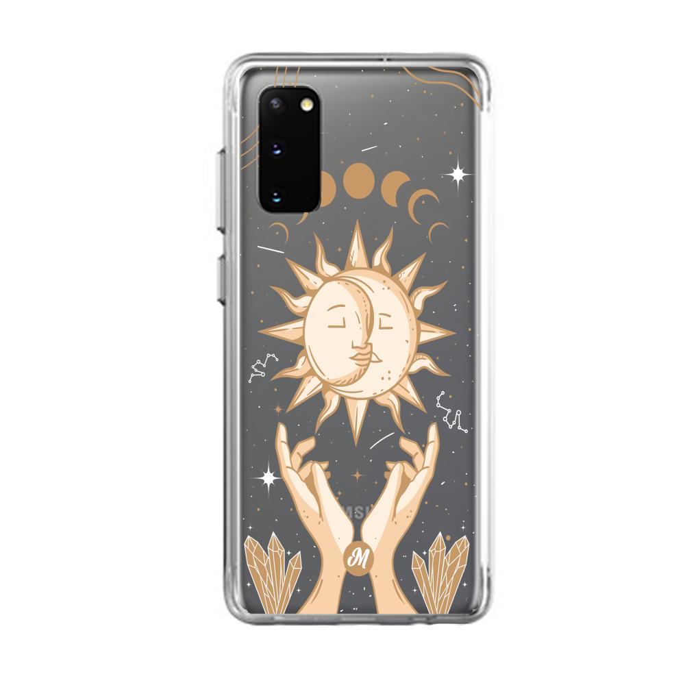 Cases para Samsung S20 Plus Energía de Sol y luna  - Mandala Cases