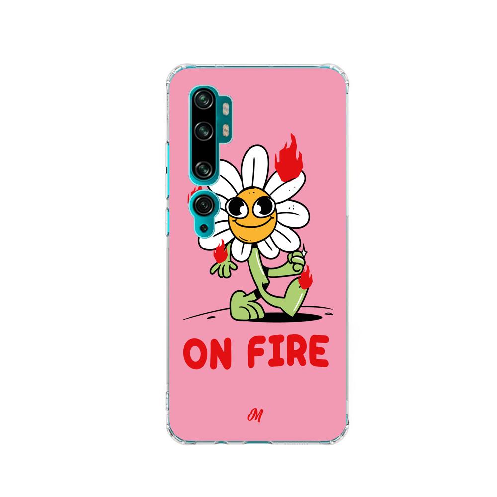 Cases para Xiaomi note 10 pro ON FIRE - Mandala Cases