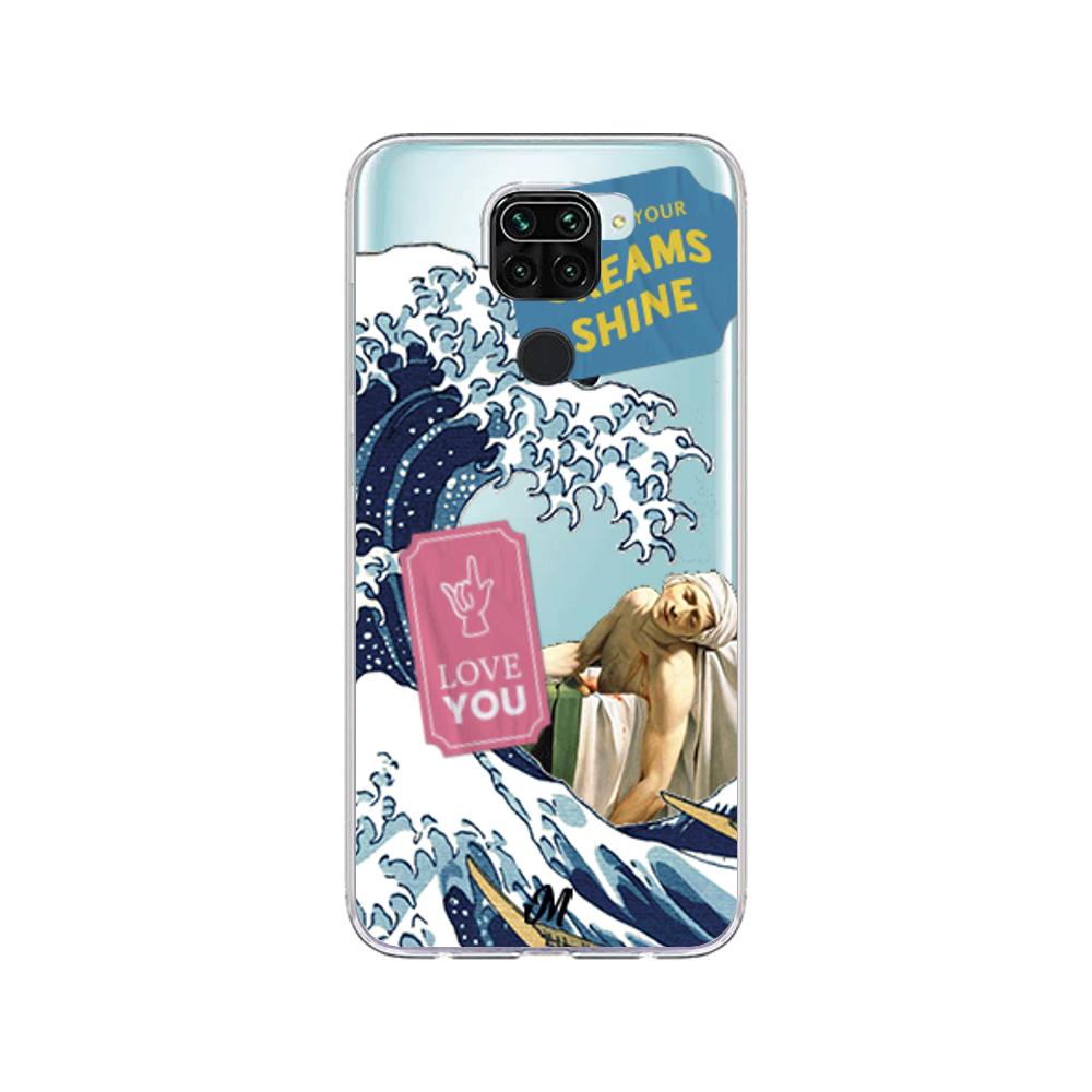 Case para Xiaomi redmi note 9 Ola de sueños - Mandala Cases