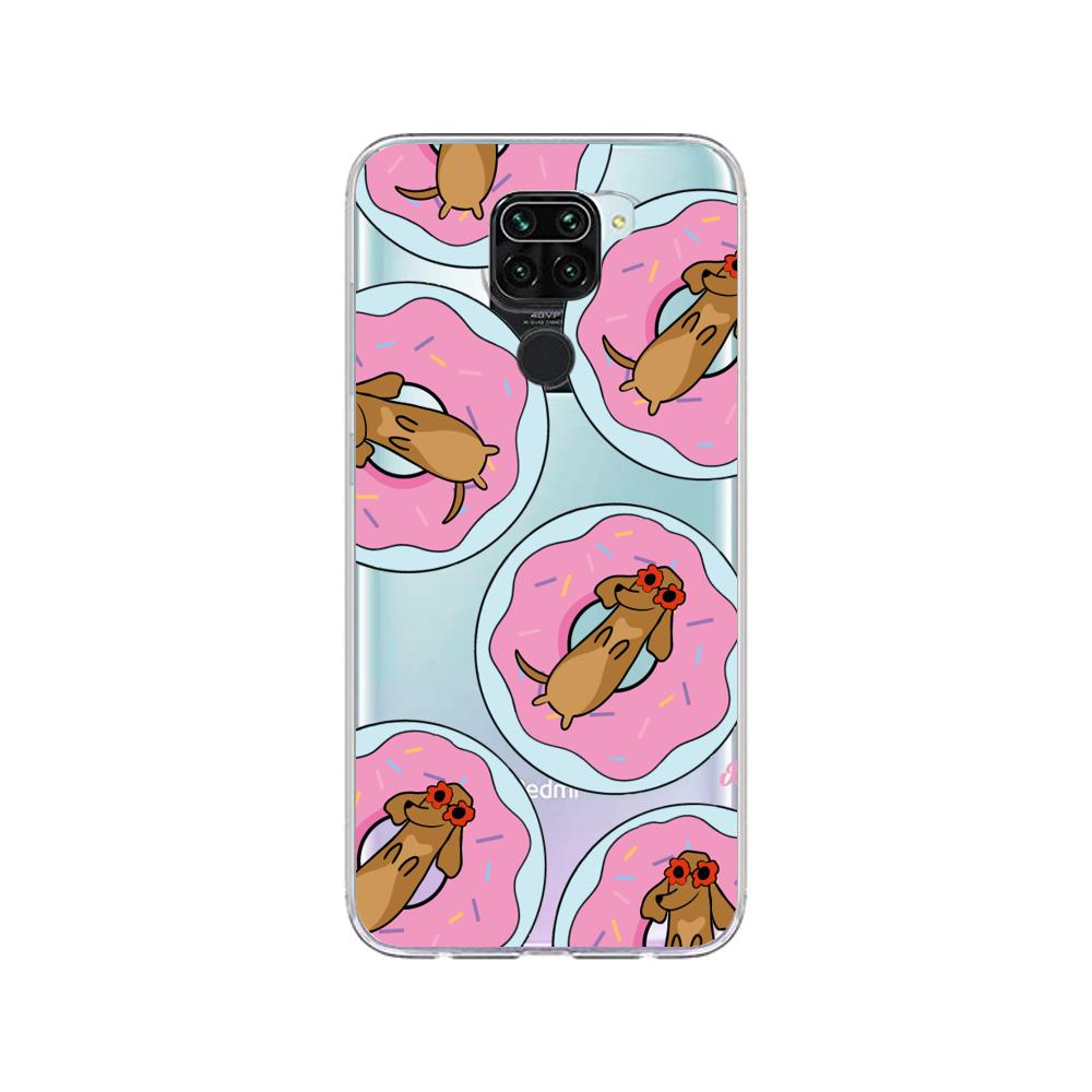 Case para Xiaomi redmi note 9 Perritos y Donas - Mandala Cases