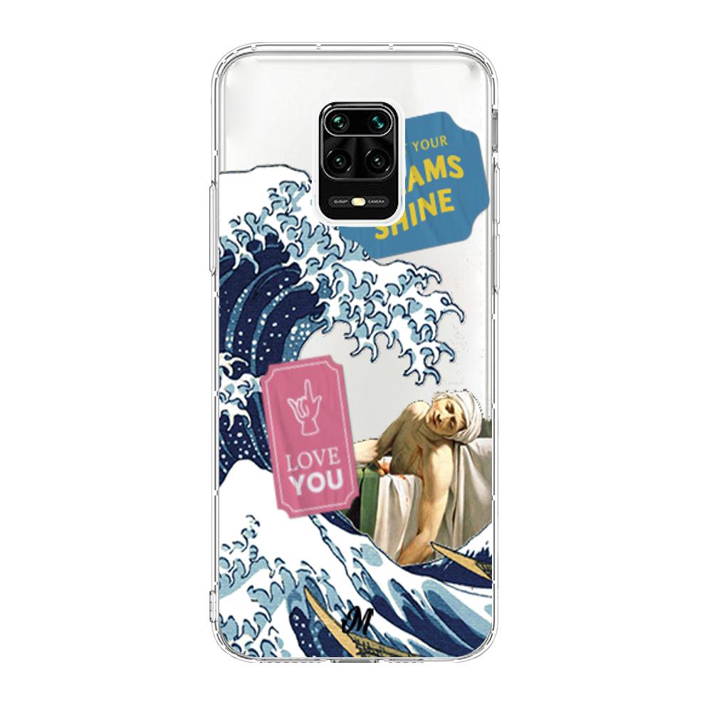 Case para Xiaomi redmi note 9s Ola de sueños - Mandala Cases