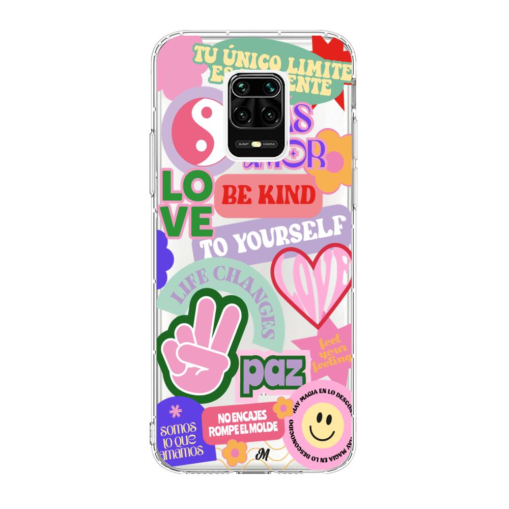 Case para Xiaomi redmi note 9s Stickers en collage - Mandala Cases