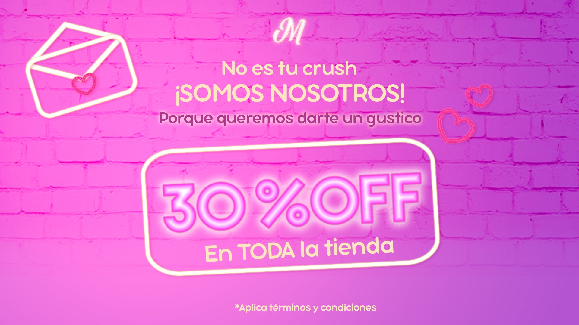 San Valentín 30%