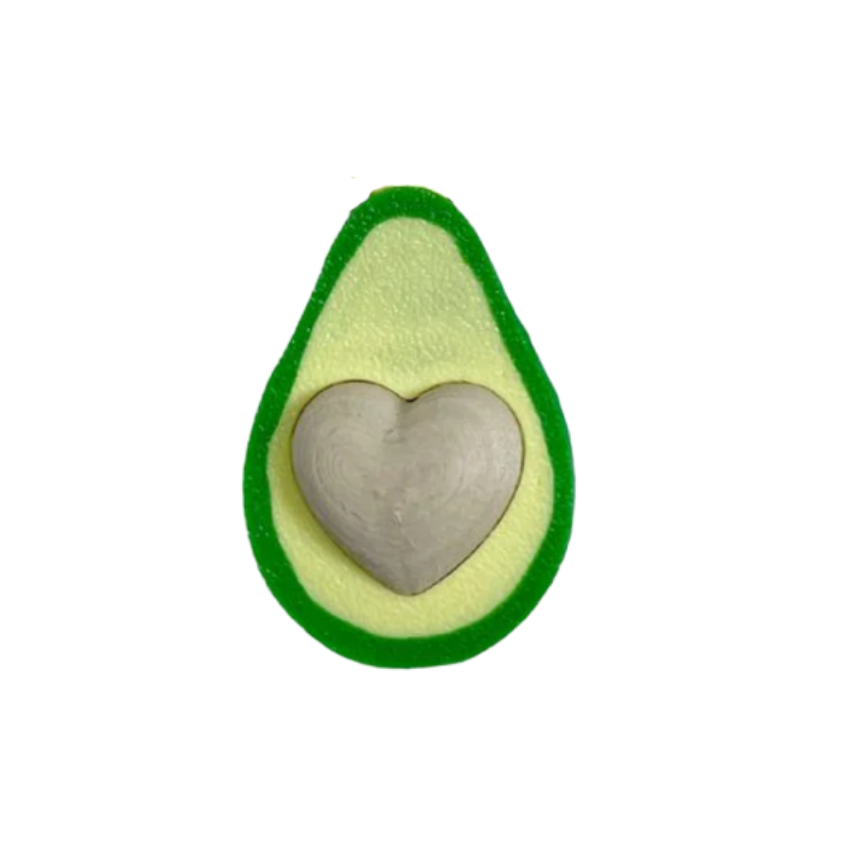 Aguacate charm para llavero