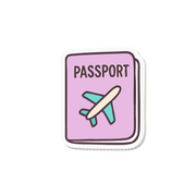 Pasaporte Rosa Sticky-charm - Mandala Cases 