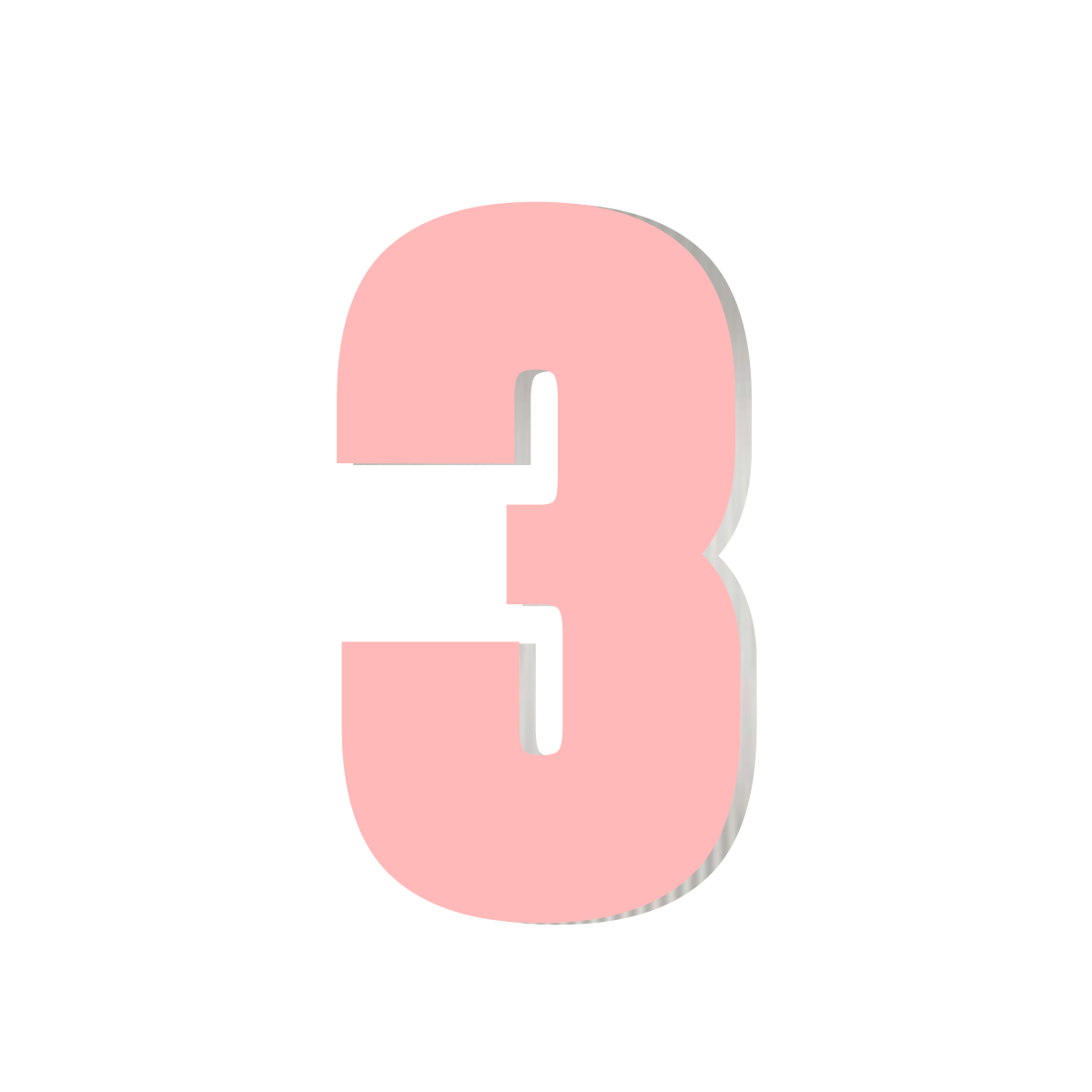 Numeros Rosados Sticky-charm