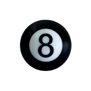 Bola 8 charm para llavero