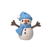 Snowman charm para llavero