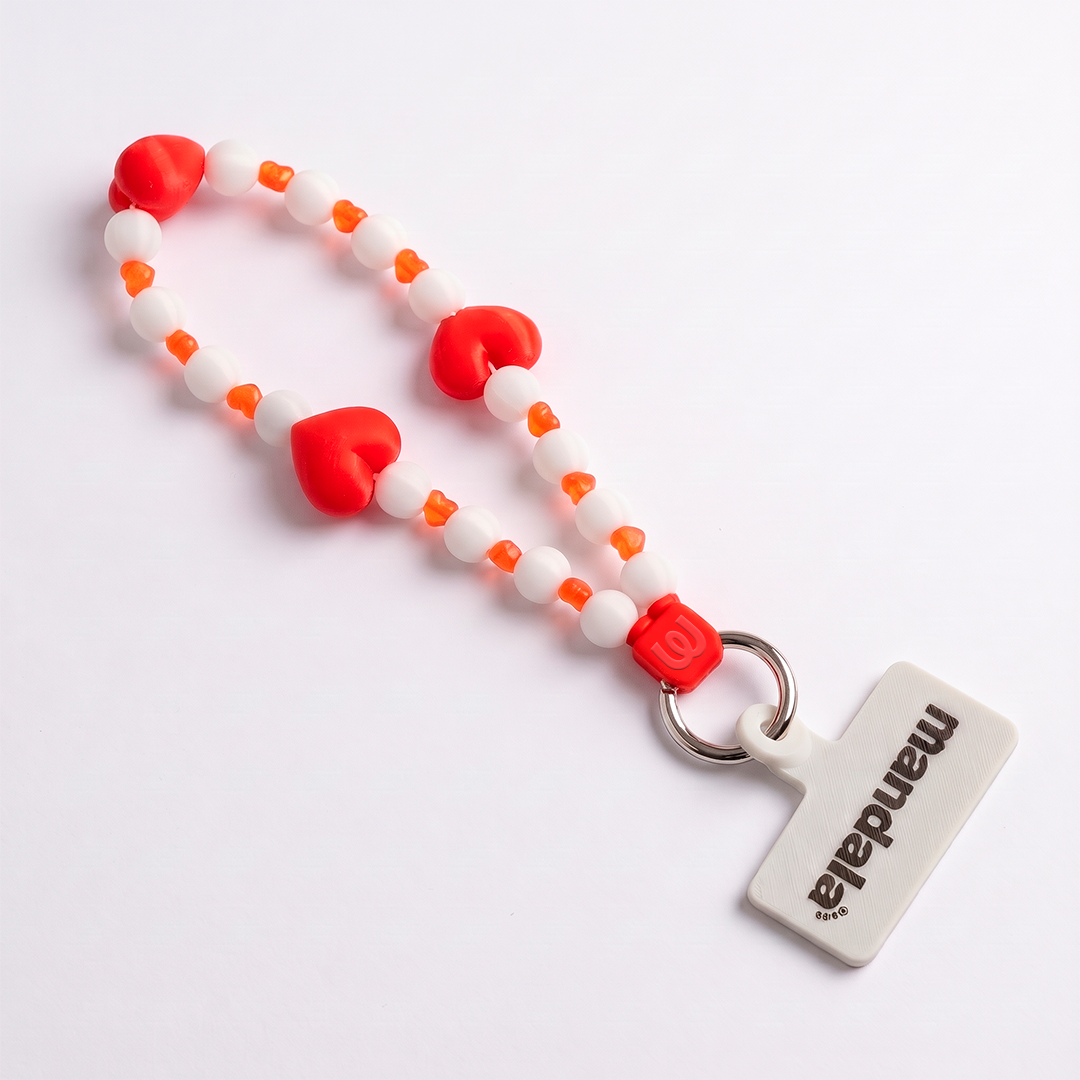 Charm Hand Strap Cherry Love - Mandala Cases 