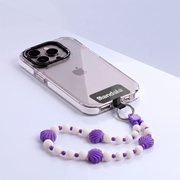 Charm Hand Strap Sea Shell - Mandala Cases 