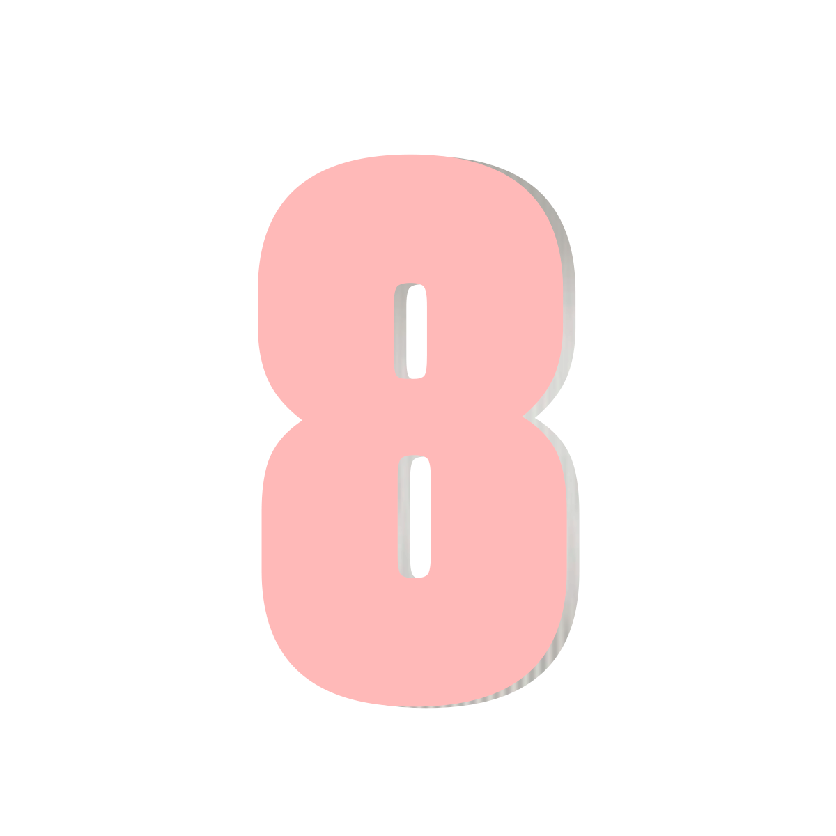 Numeros Rosados Sticky-charm