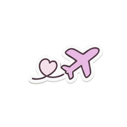 Love & Travel Retro Sticky-charm - Mandala Cases 