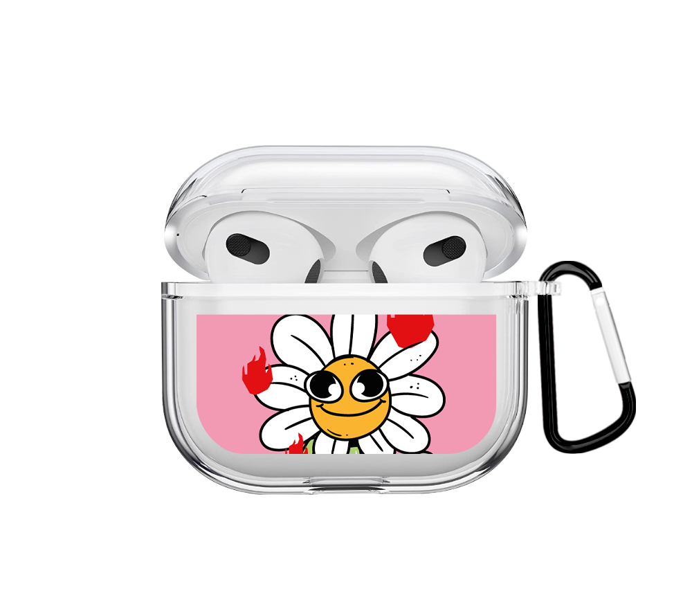 On fire Airpods case
