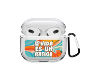La vida es un ratico Airpods case - Mandala Cases 