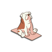 Yoga Bulldog Sticky-charm - Mandala Cases 