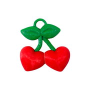 Holding Cherry Hearts