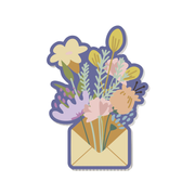 Carta Floral Sticky-charm - Mandala Cases 