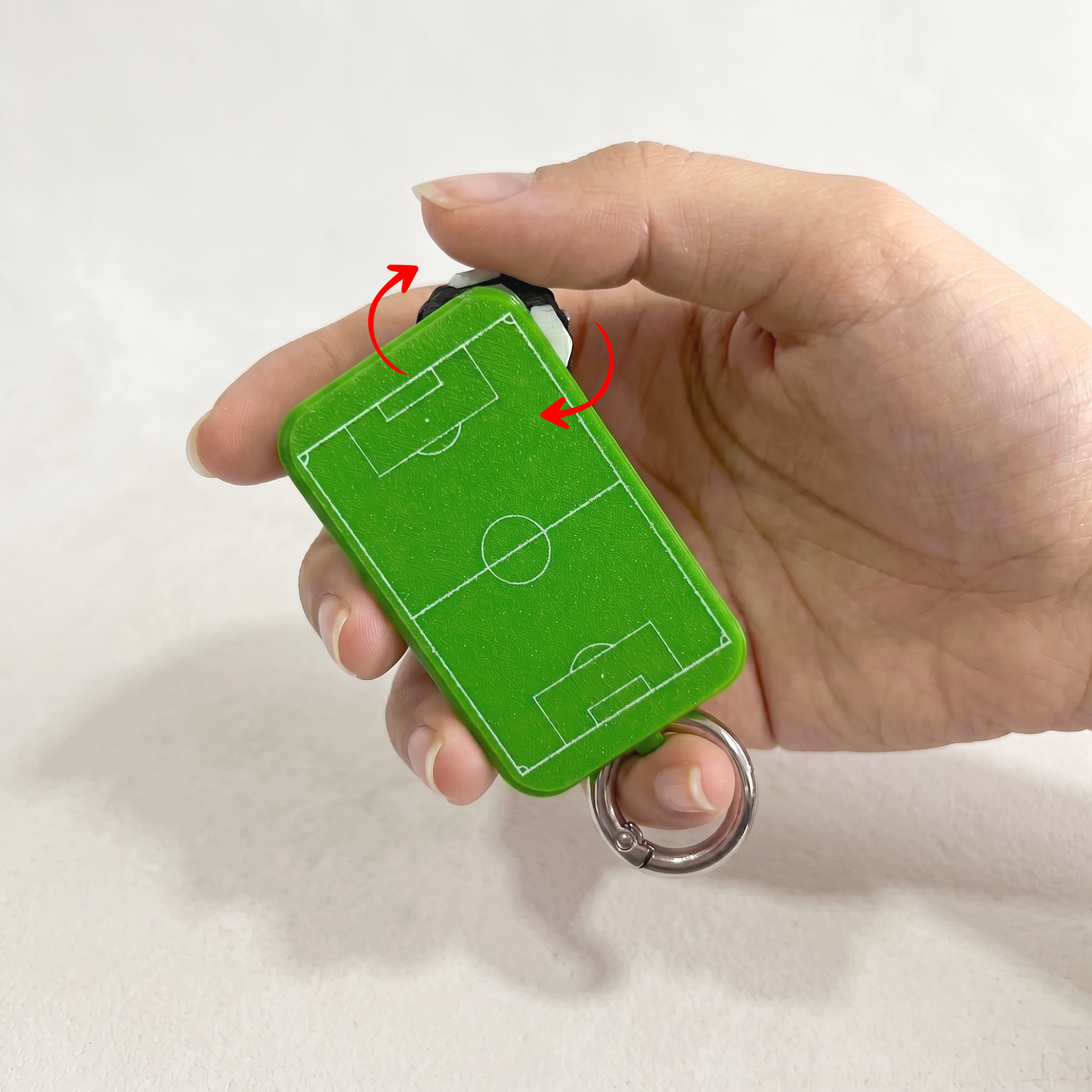 Charm futbolero.
