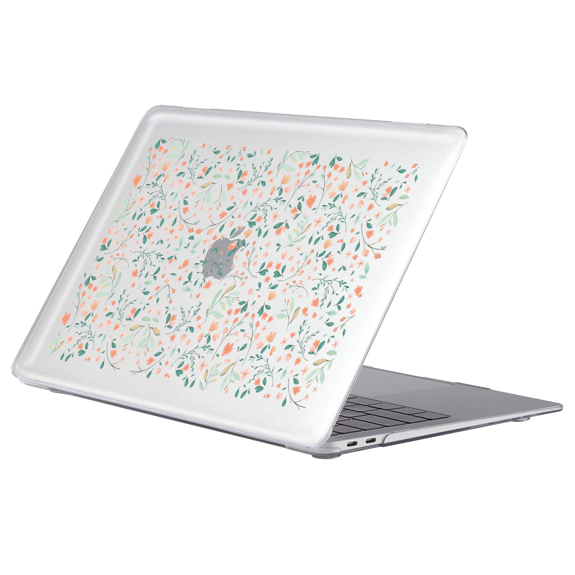 Flores delicadas MacBook Case - Mandala Cases 