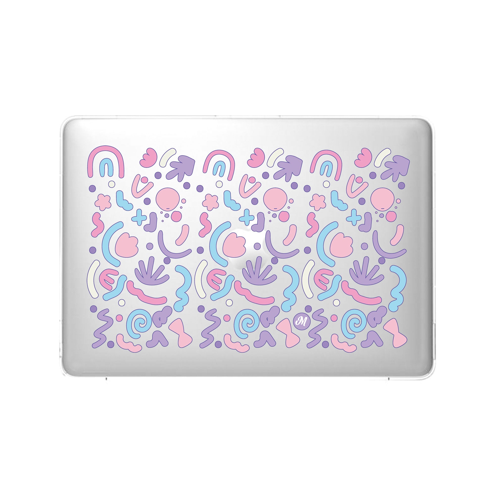 Colorful spots remake MacBook Case