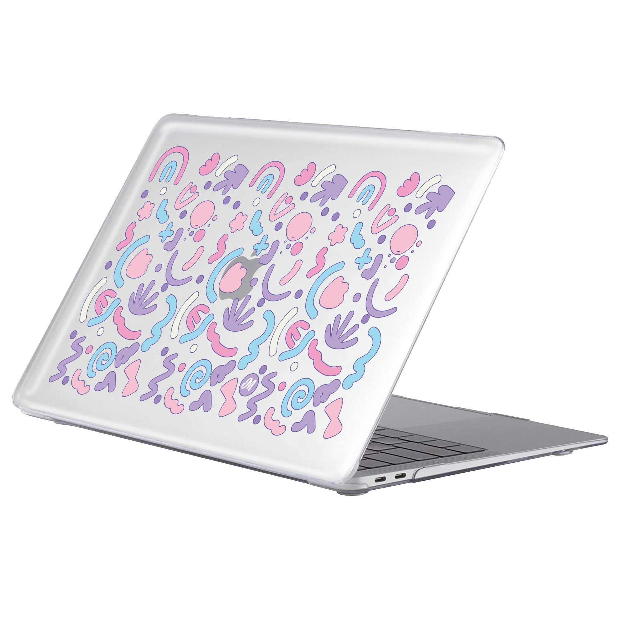 Colorful spots remake MacBook Case