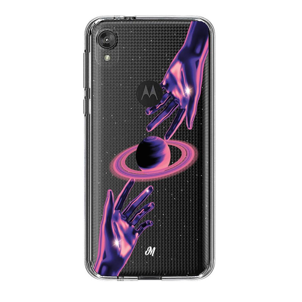 Cases para Motorola E6 play Conexión cósmica - Mandala Cases