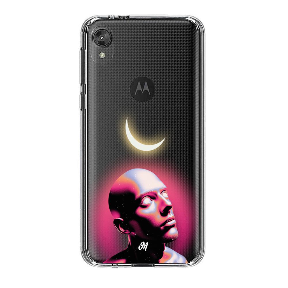 Cases para Motorola E6 play Luna Vigilante - Mandala Cases