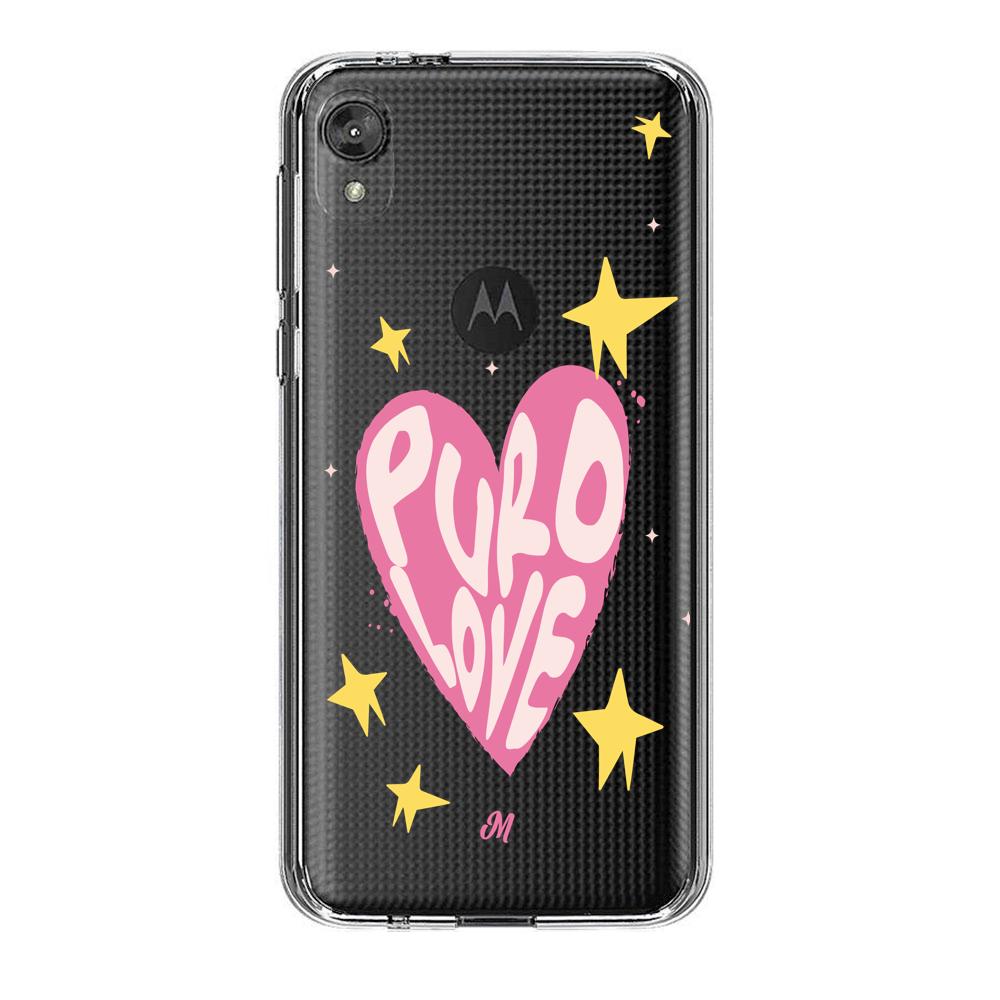 Cases para Motorola E6 play PURO LOVE - Mandala Cases