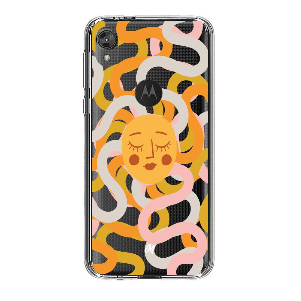 Cases para Motorola E6 play SOL DE AMOR - Mandala Cases