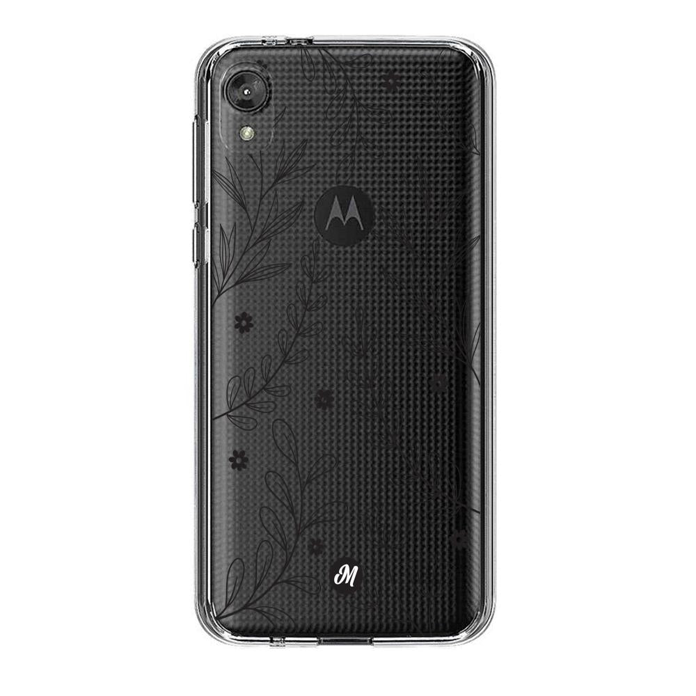 Cases para Motorola E6 play ENTRE HOJAS - Mandala Cases