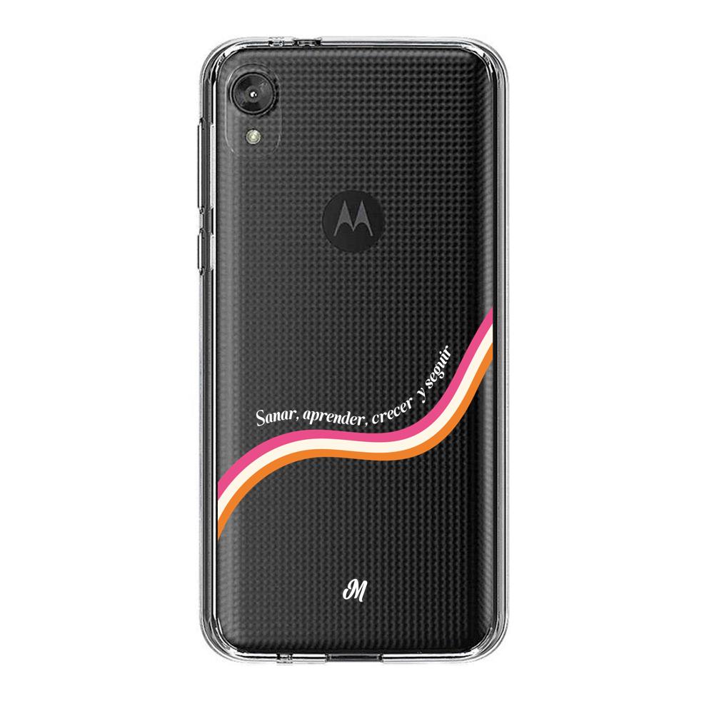 Cases para Motorola E6 play  APRENDER - Mandala Cases