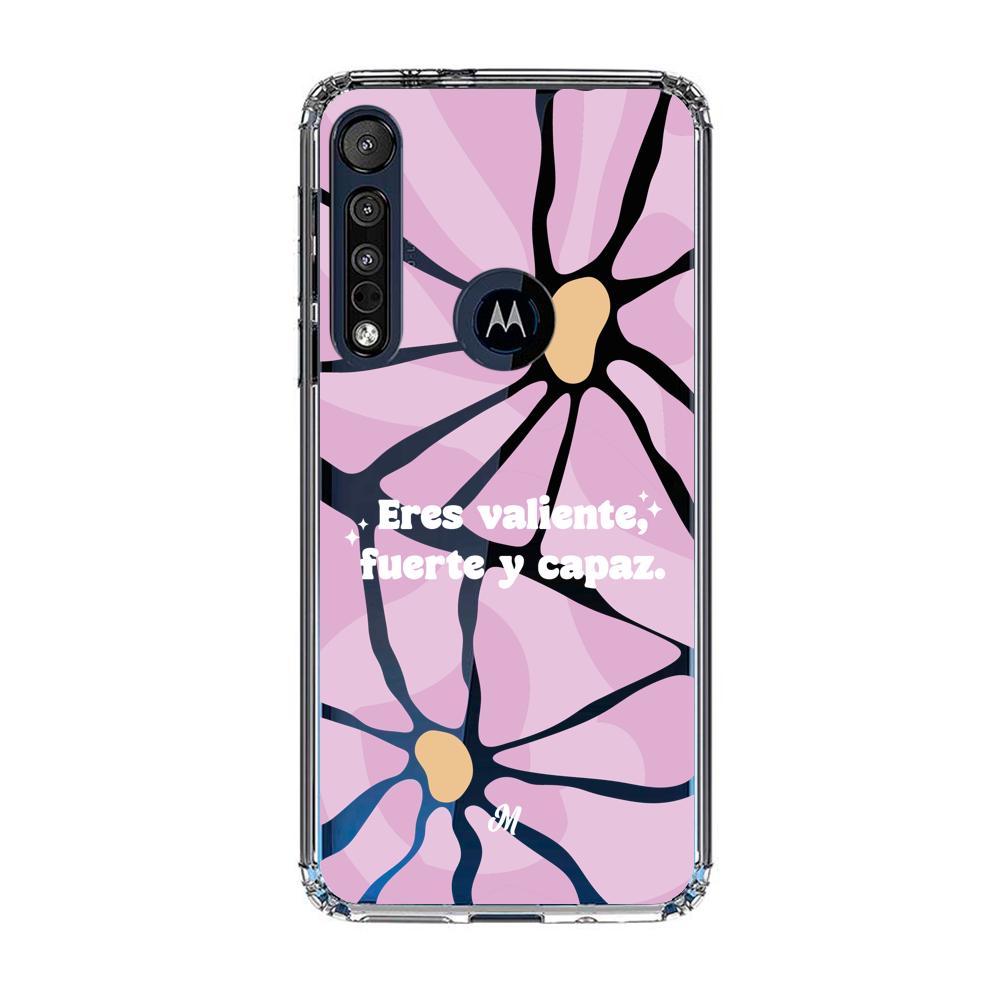 Cases para Motorola G8 play FUERTE Y CAPAZ - Mandala Cases