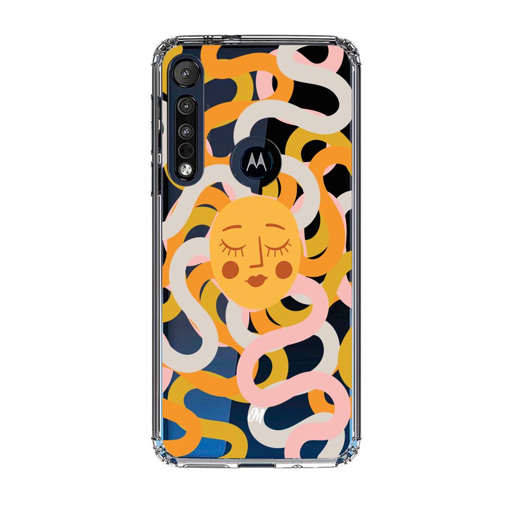 Cases para Motorola G8 play SOL DE AMOR - Mandala Cases