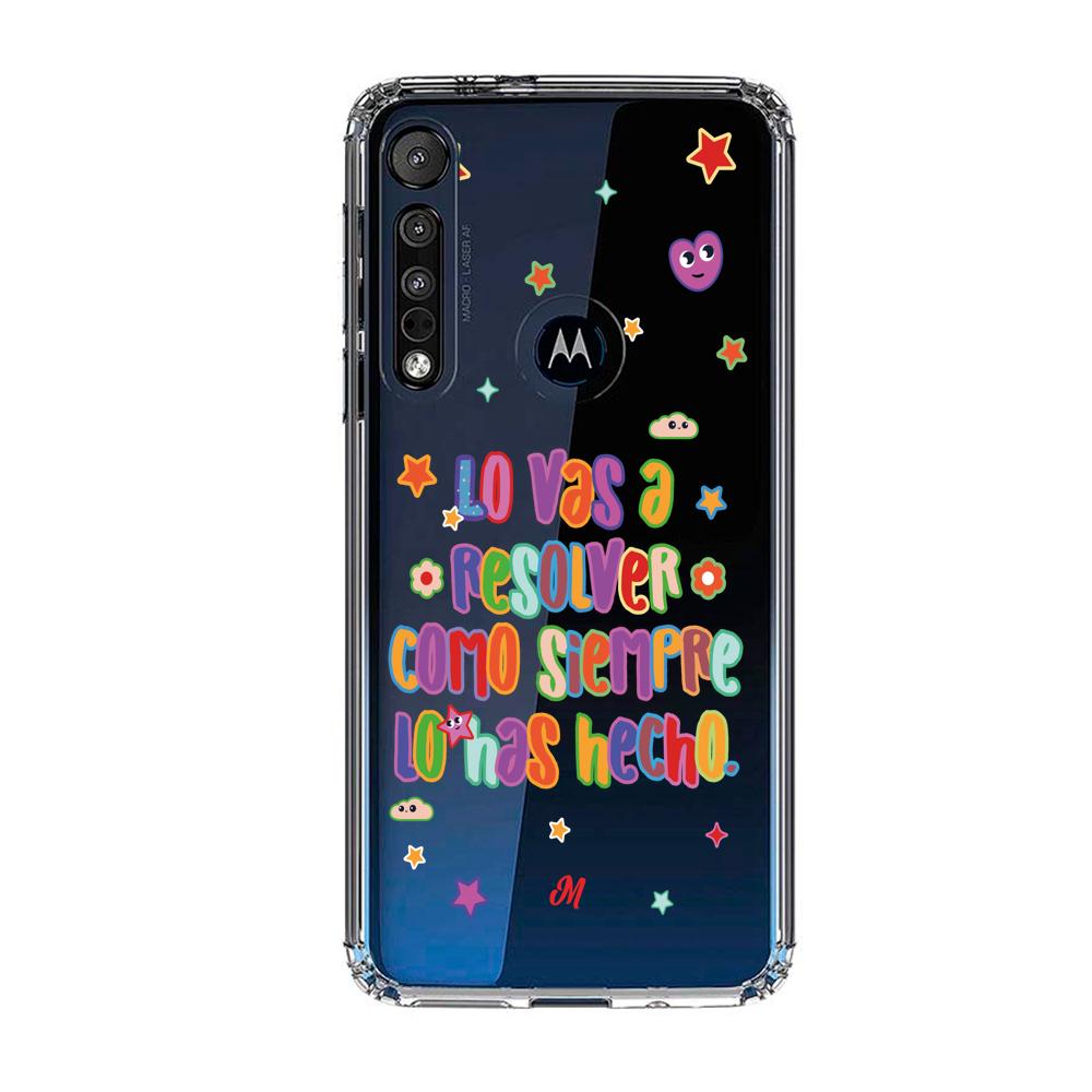 Cases para Motorola G8 plus LO VAS A RESOLVER - Mandala Cases