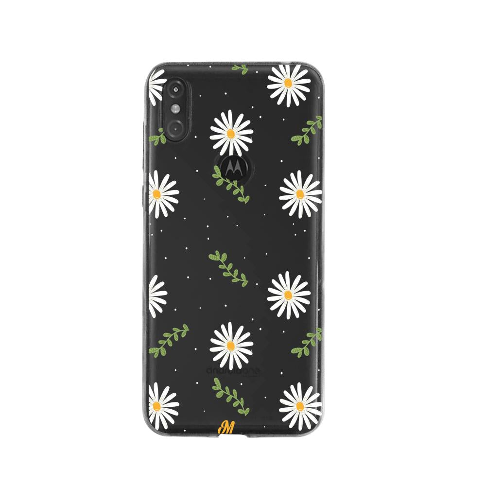 Case para Moto One Funda Pequeñas Flores - Mandala Cases