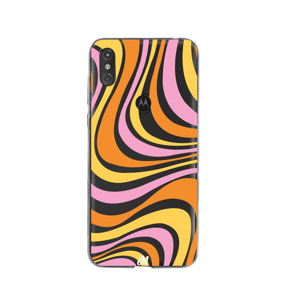 Case para Moto One Groovy Amarillo - Mandala Cases