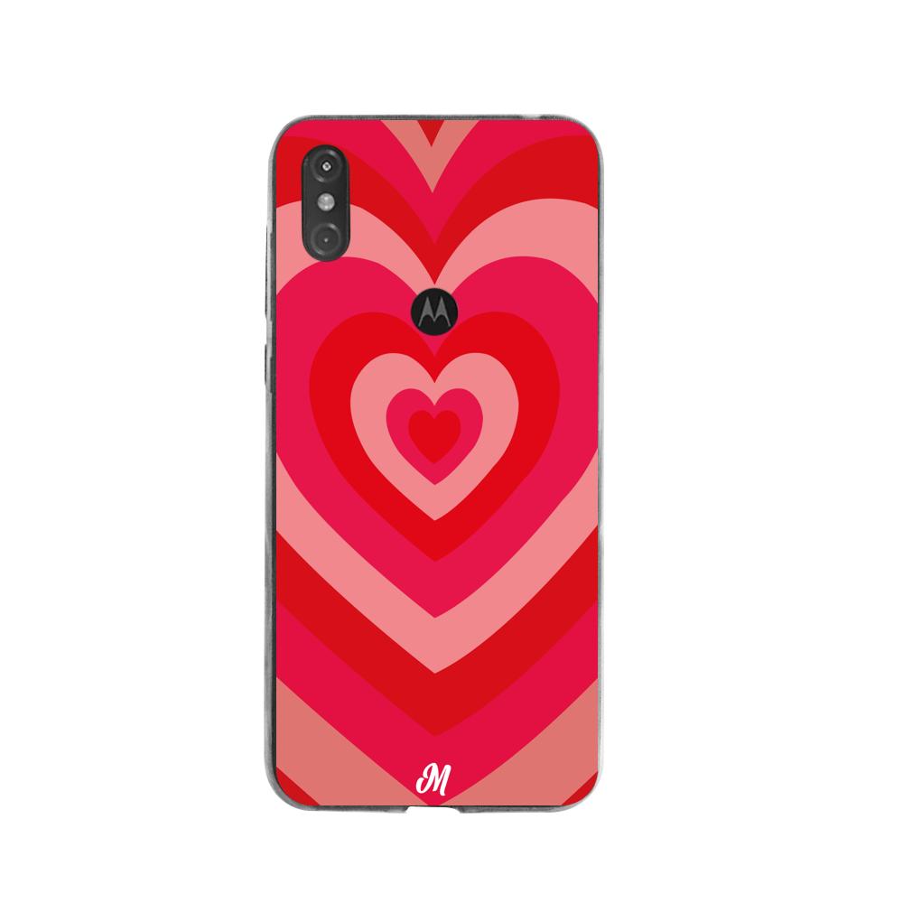 Case para Moto One de Corazones - Mandala Cases