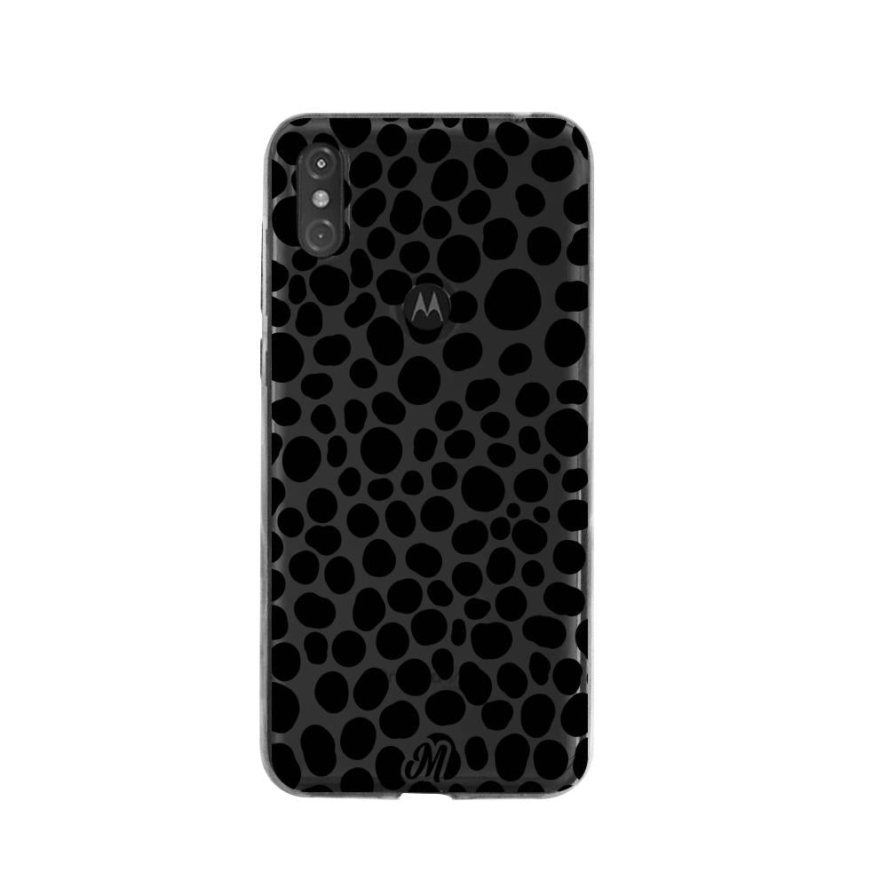 Case para Moto One de Manchas oscuras - Mandala Cases