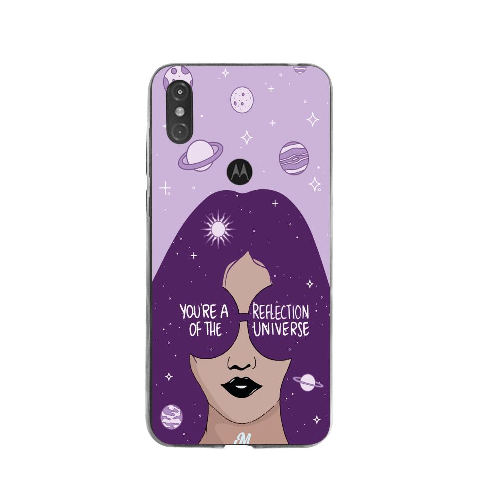 Case para Moto One Reflection Girl - Mandala Cases