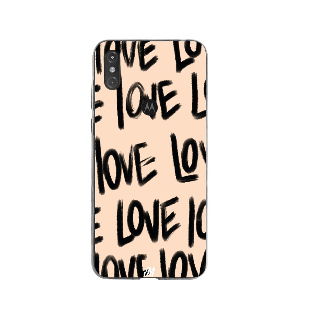 Case para Moto One Funda This Is Love  - Mandala Cases