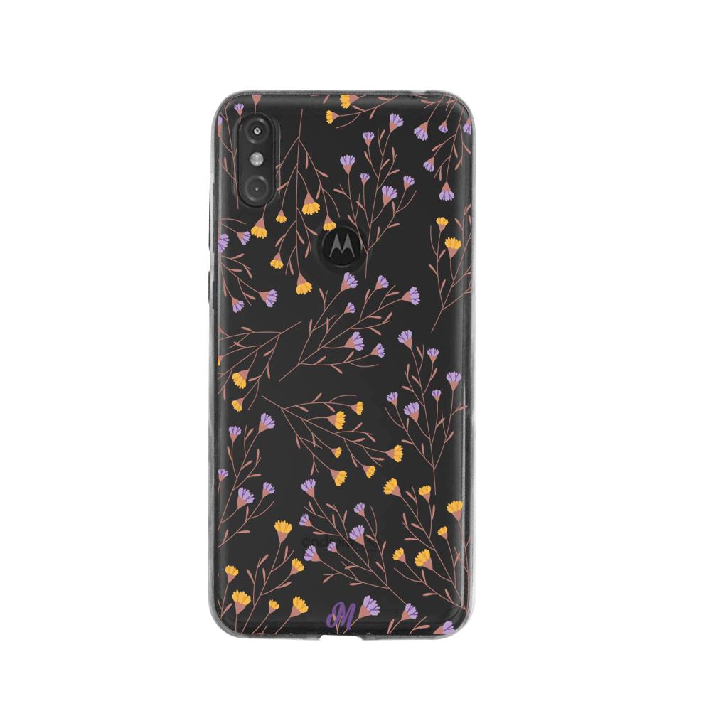 Case para Moto One Flores Primavera-  - Mandala Cases