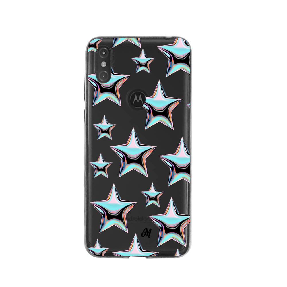 Case para Moto One Estrellas tornasol  - Mandala Cases